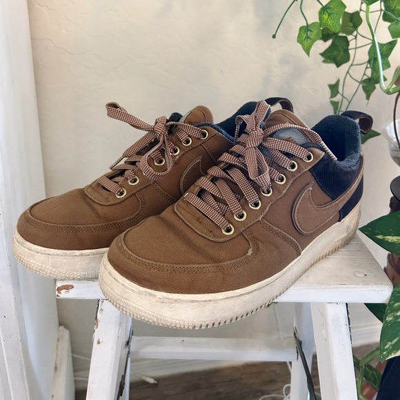Nike Air Force 1 Low Carhartt WIP Ale Brown カーハート Nike Air Force 1 'Carhartt WIP' Release Date. Nike SNKRS